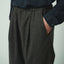 WOOL MIX EASY TROUSERS
