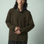 12G C/W HENRY NECK  KNIT