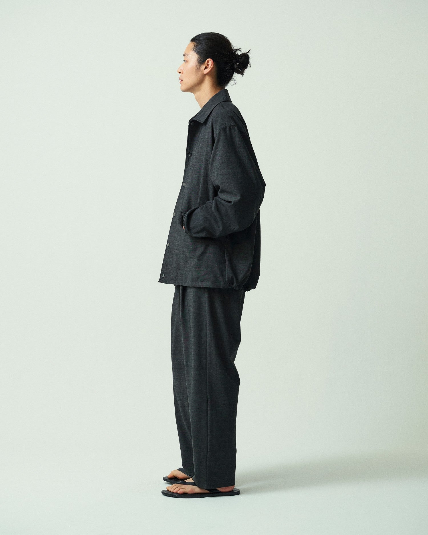 SUMMER WOOL MIX COACH JACKET – RHYTHR