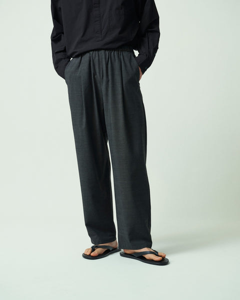 SUMMER WOOL MIX EASY PANTS