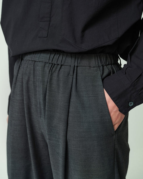 SUMMER WOOL MIX EASY PANTS