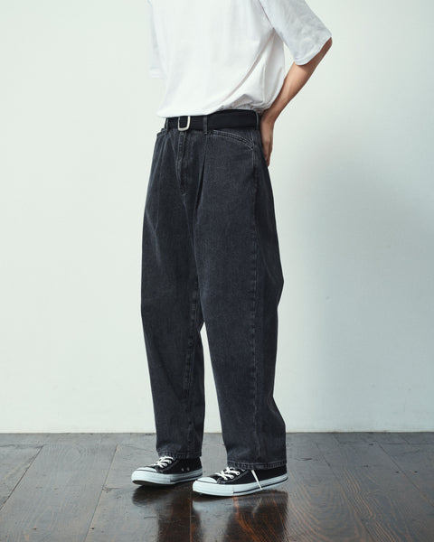 FADED WIDE DENIM