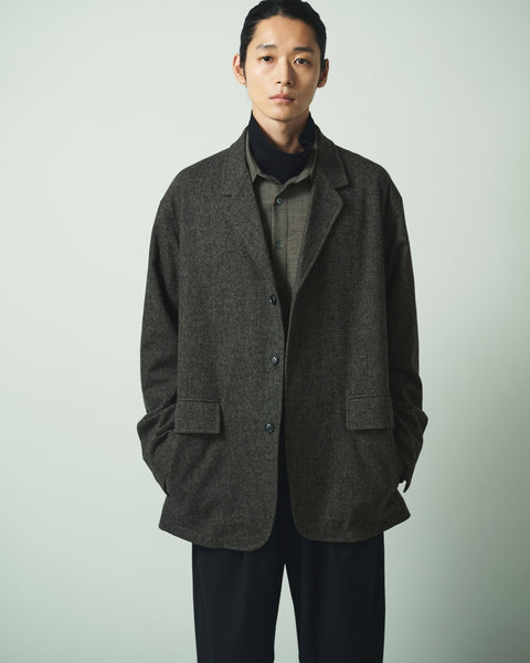 WOOL MIX TAILORED JACKET