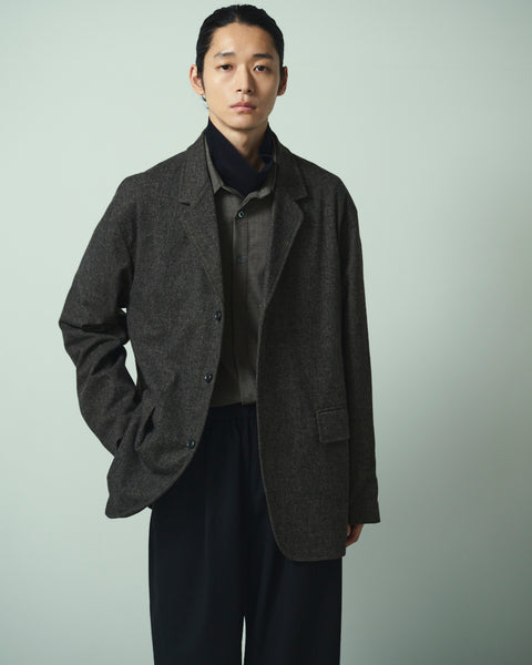 WOOL MIX TAILORED JACKET