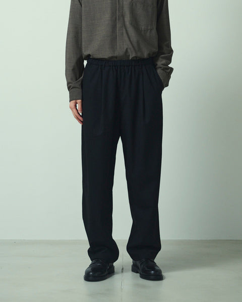 WOOL MIX EASY TROUSERS