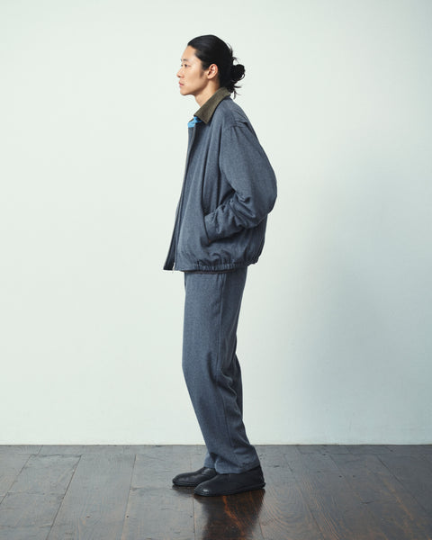 FLANNEL SWING TOP BLOUSON