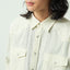 LINEN BLEND WESTERN SHIRT