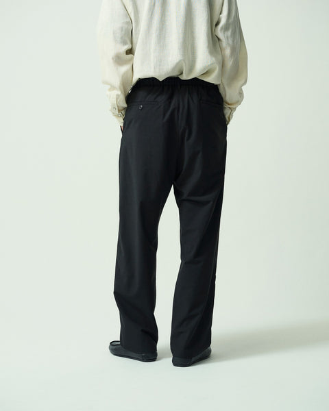 SUMMER WOOL MIX EASY PANTS