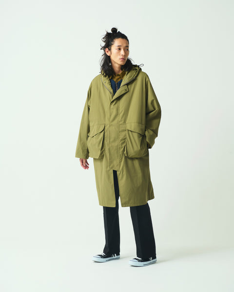 FUNCTIONAL STAND COLLAR  COAT