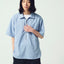 STRETCH POPLIN HALF ZIP SHIRTS