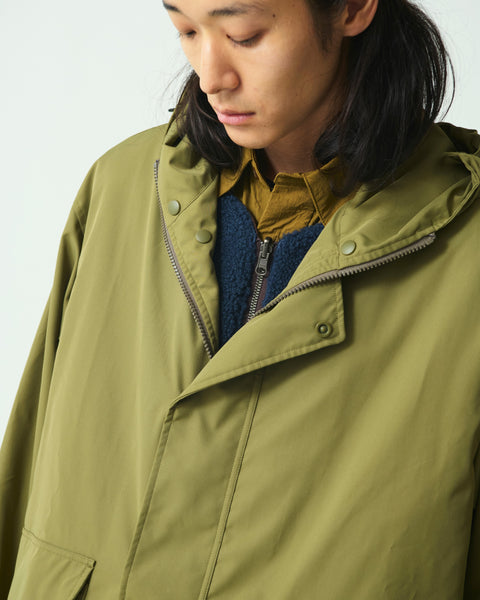 FUNCTIONAL STAND COLLAR  COAT