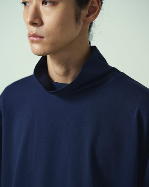 MERCERISED TURTLE NECK L/S TEE