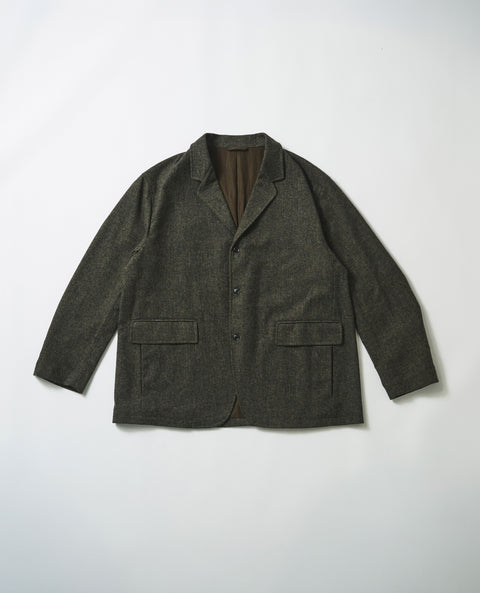 WOOL MIX TAILORED JACKET