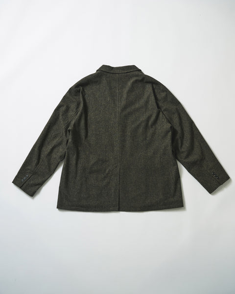 WOOL MIX TAILORED JACKET