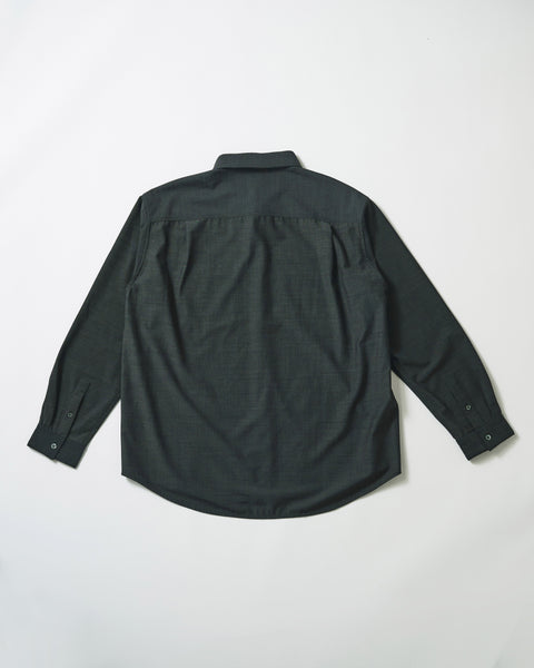 LIGHT WOOL MIX TRIPLE STITCH SHIRTS