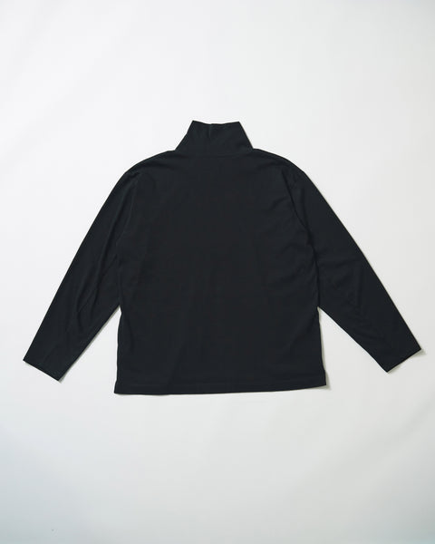MERCERISED TURTLE NECK L/S TEE