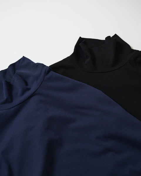 MERCERISED TURTLE NECK L/S TEE