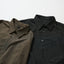 LIGHT WOOL MIX TRIPLE STITCH SHIRTS
