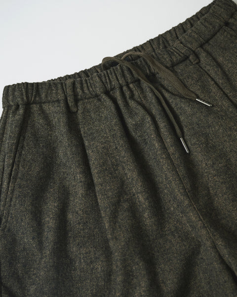 WOOL MIX EASY TROUSERS