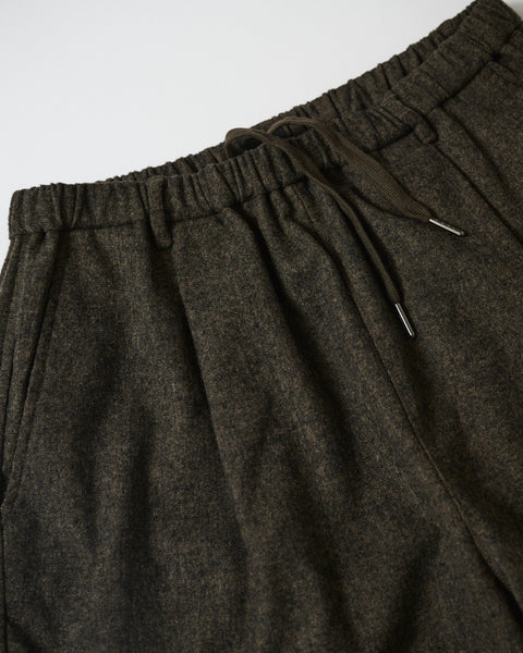 WOOL MIX EASY TROUSERS