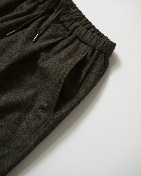 WOOL MIX EASY TROUSERS