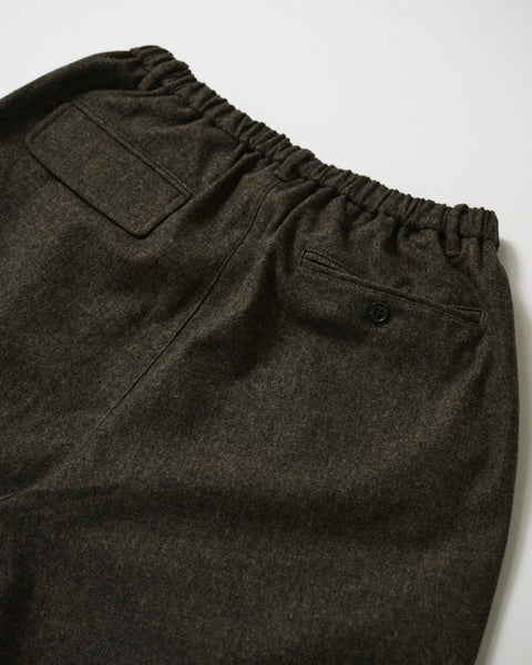 WOOL MIX EASY TROUSERS