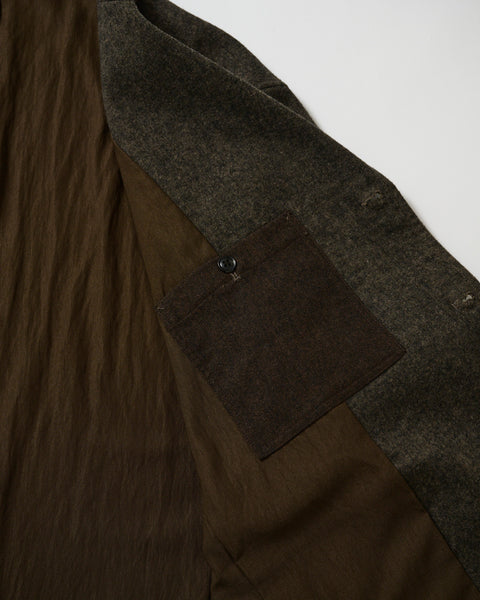 WOOL MIX TAILORED JACKET