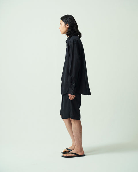 LINEN BLEND WESTERN SHIRT