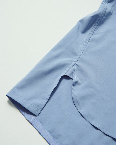 STRETCH POPLIN HALF ZIP SHIRTS