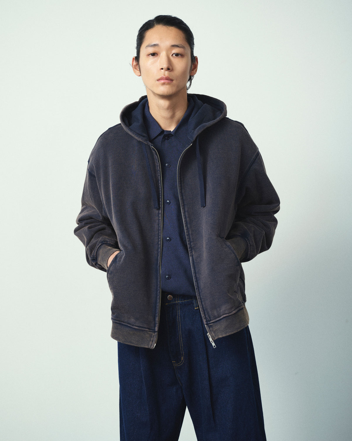 FADED ZIP PARKA – RHYTHR