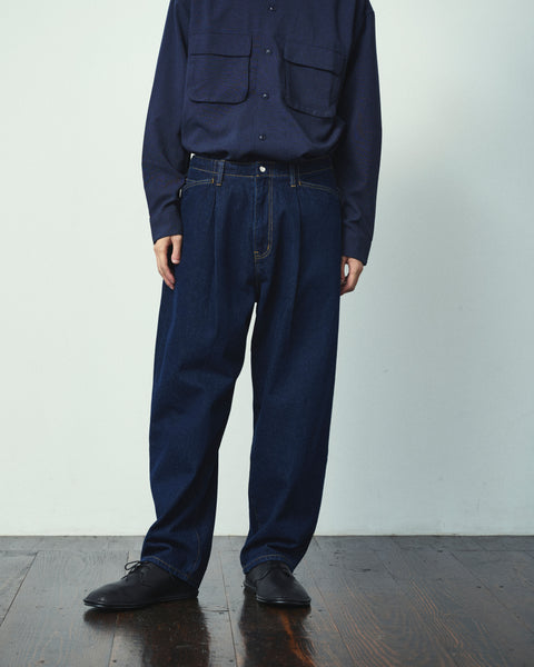 FADED WIDE DENIM