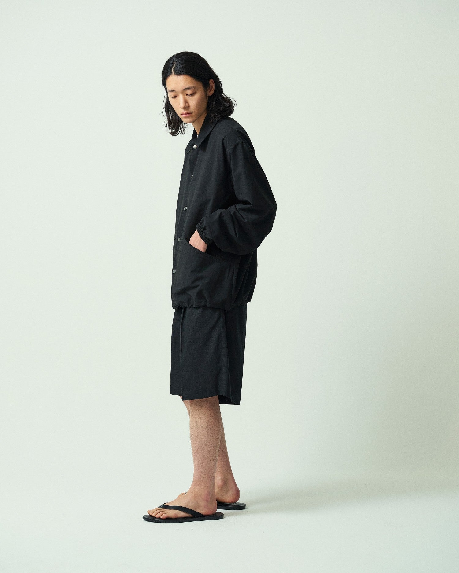 SUMMER WOOL MIX COACH JACKET – RHYTHR