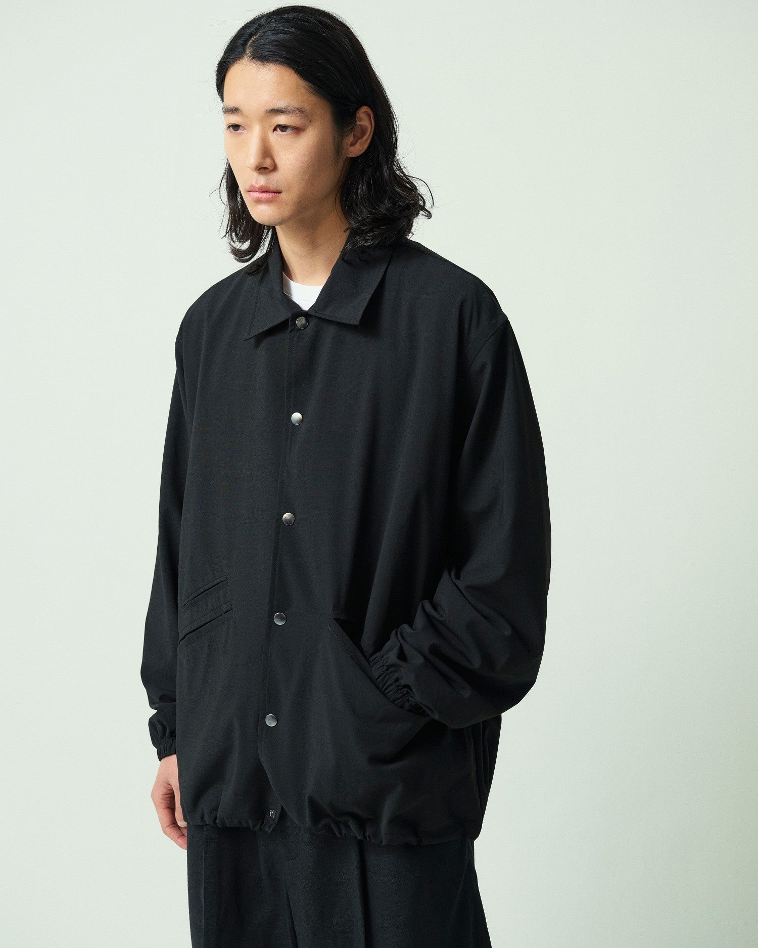 SUMMER WOOL MIX COACH JACKET – RHYTHR