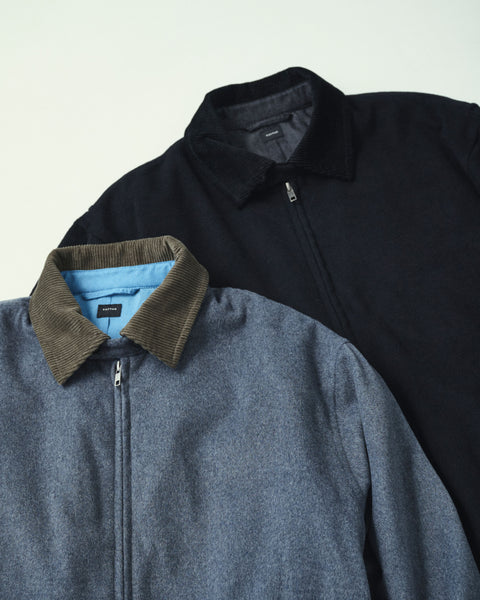 FLANNEL SWING TOP BLOUSON