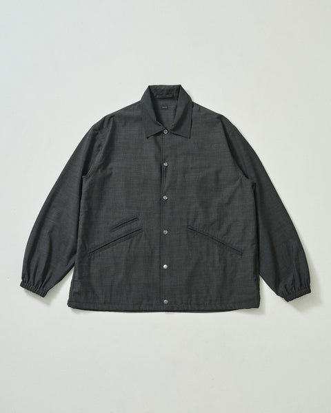 SUMMER WOOL MIX COACH JACKET