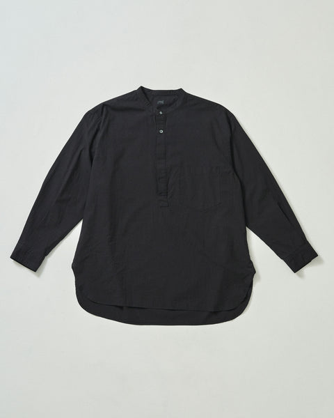 RELAX STAND COLLAR PULLOVER SHIRT