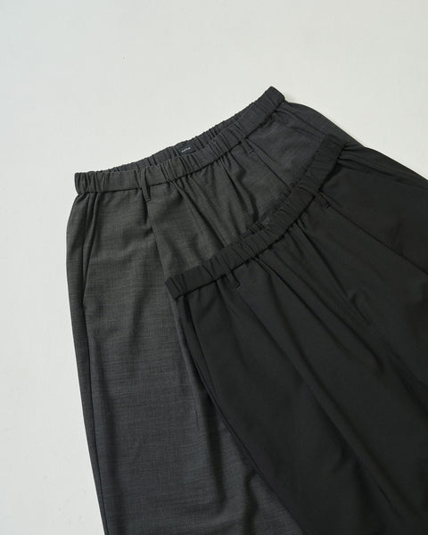 SUMMER WOOL MIX EASY PANTS