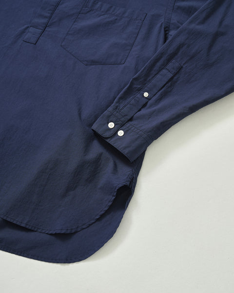 RELAX STAND COLLAR PULLOVER SHIRT