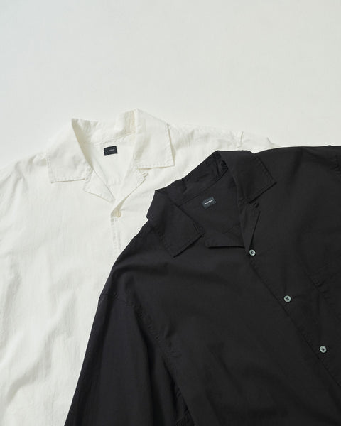 RELAX OPEN COLLAR SHIRT