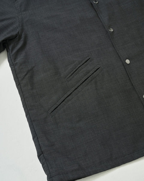 SUMMER WOOL MIX COACH JACKET