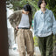2TUCK  TAPERED WIDE TROUSERS