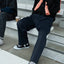 2TUCK  TAPERED WIDE TROUSERS