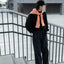 2TUCK  TAPERED WIDE TROUSERS