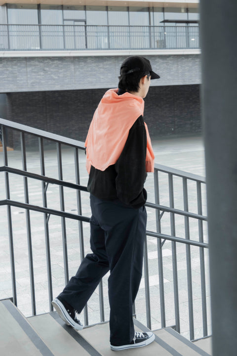 2TUCK  TAPERED WIDE TROUSERS