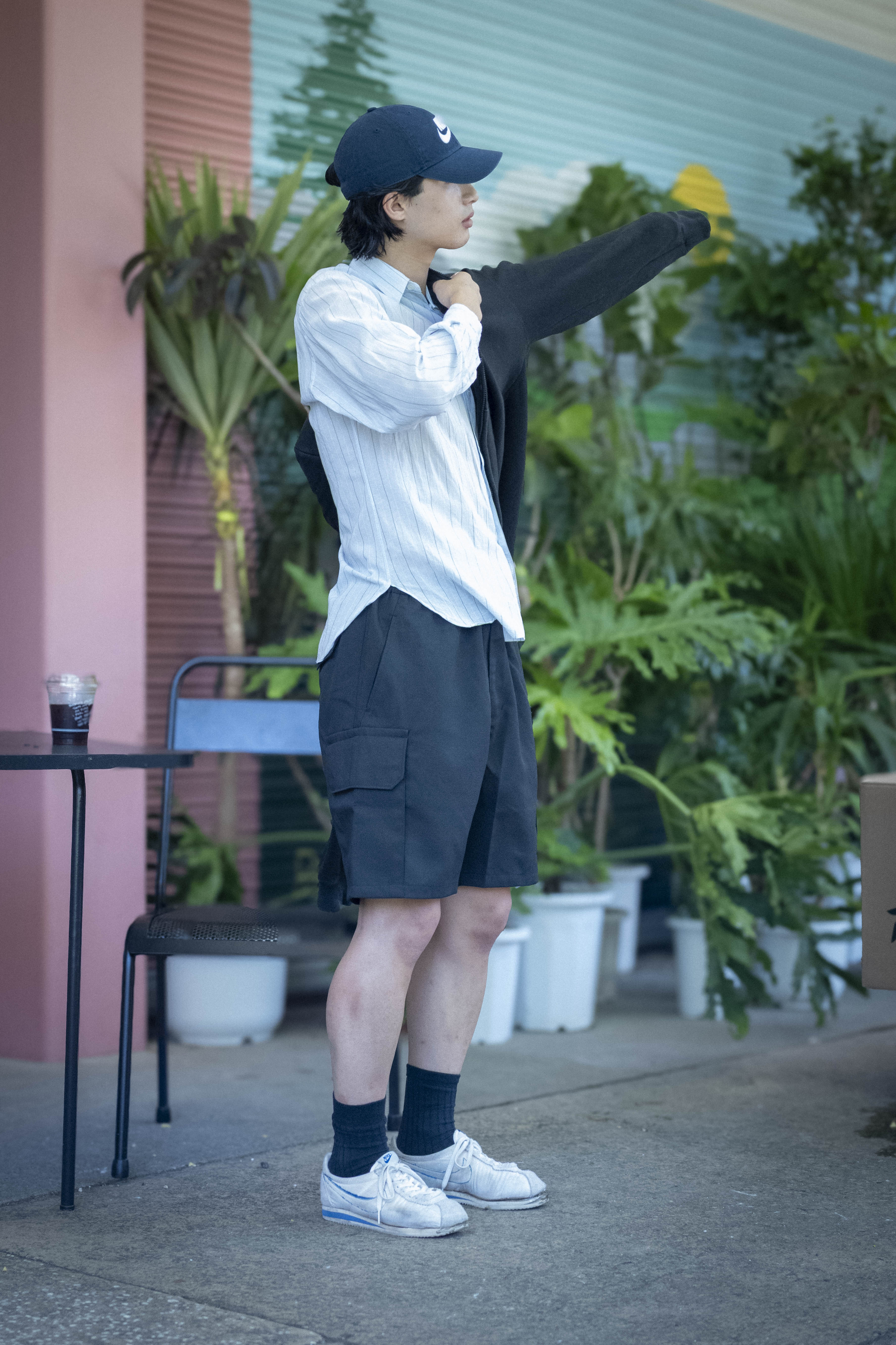 VALL. KRISTOPHER ライトグレー ショートパンツ ワッフルショートパンツ(130 グレー): ボトムス｜Right-on公式