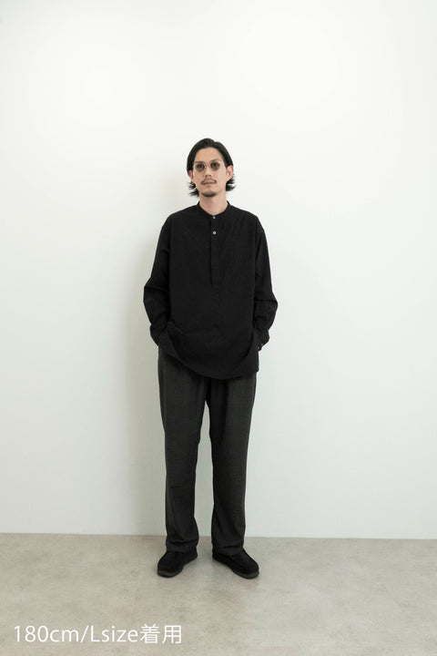 SUMMER WOOL MIX EASY PANTS