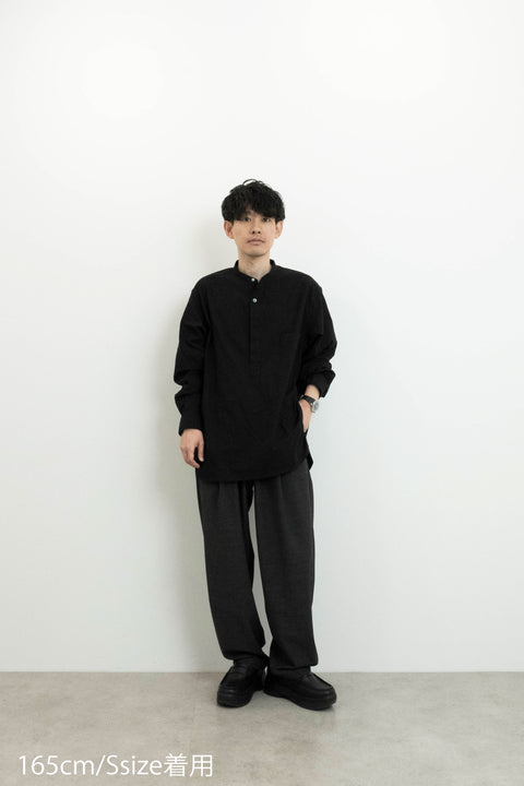 SUMMER WOOL MIX EASY PANTS