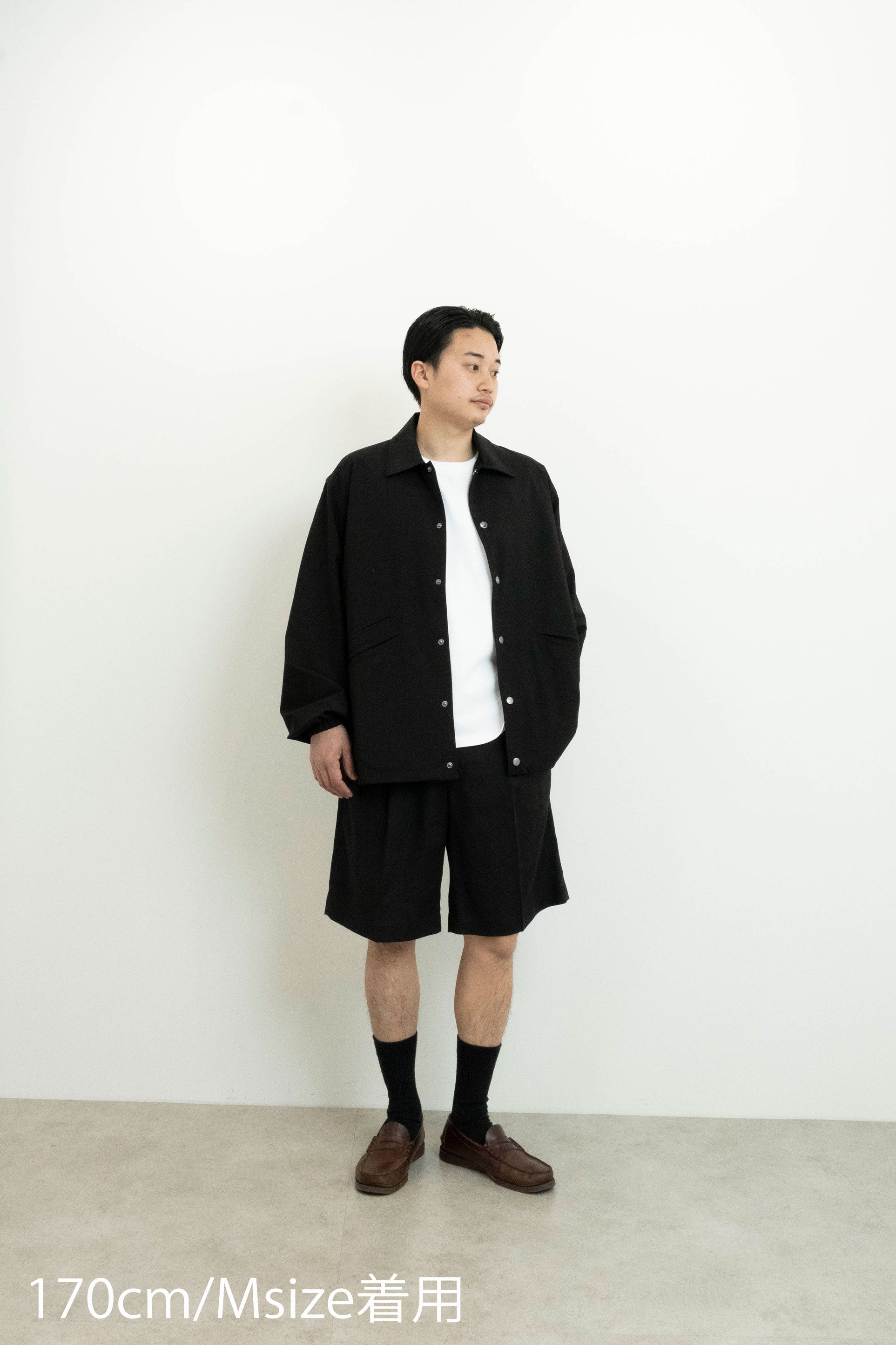 ジャケット・アウター RHYTHR SUMMER WOOL MIX COACH JACKET L SUMMER WOOL MIX COACH JACKET – RHYTHR
